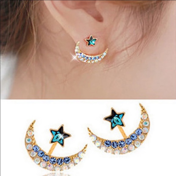 Jewelry - Star & Moon Earrings